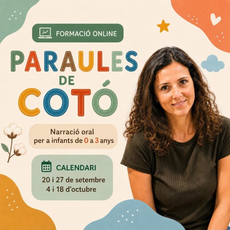 PARAULES DE COTÓ - Narració oral per a infants de 0 a 3 anys