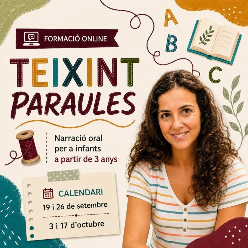TEIXINT HISTÒRIES - Narració oral per a infants a partir de 3 anys